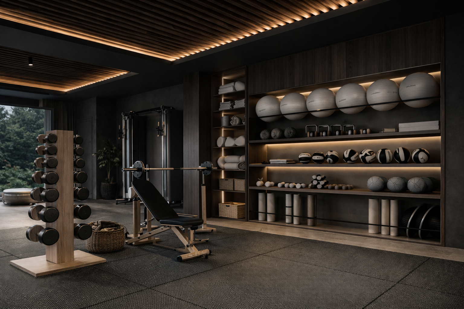 Abstract Wellness Dark